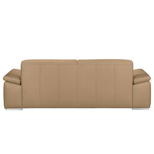 3-Sitzer Sofa Termon - Bodennah Echtleder Roda: Beige