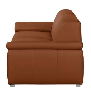 3-Sitzer Sofa Termon - Bodennah Echtleder Roda: Braun