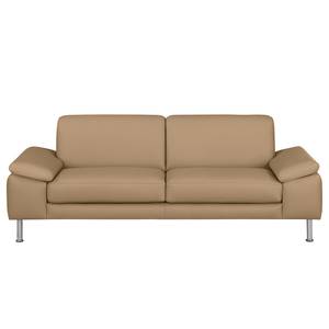 3-Sitzer Sofa Termon - Bodenfrei Echtleder Roda: Beige