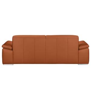 3-Sitzer Sofa Termon - Bodennah Echtleder Maer: Cognac