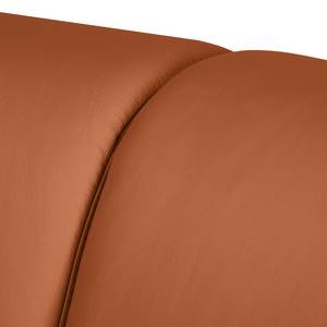 3-Sitzer Sofa Termon - Bodennah Echtleder Maer: Cognac