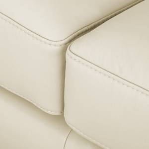 3-Sitzer Sofa Termon - Bodenfrei Echtleder Maer: Creme