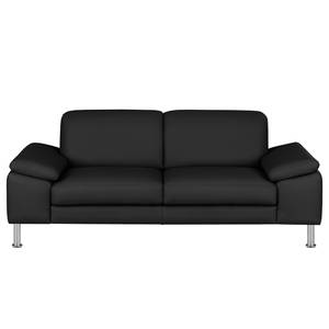 2-Sitzer Sofa Termon - Bodenfrei Echtleder Maer: Anthrazit