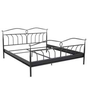 Bett Capitol City Metall - Schwarz - 180 x 200cm