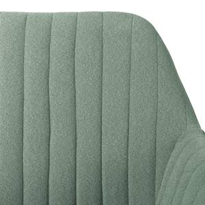 Sedia con braccioli TILANDA Tessuto Cors: grigio menta - 1 sedia