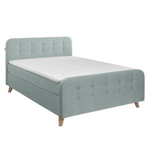 Boxspringbett Nordic Webstoff - 140 x 200cm - H2