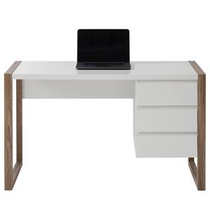 Bureau Avusy Blanc / Imitation chêne Sonoma