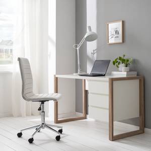 Bureau Avusy wit/Sonoma eikenhouten look