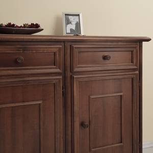 Credenza Arabella I Legno parzialmente massello di Ayous - Marrone antico