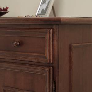 Credenza Arabella I Legno parzialmente massello di Ayous - Marrone antico