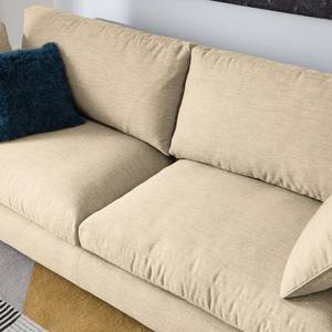 Sofa Mailín (3-Sitzer) Webstoff Creme