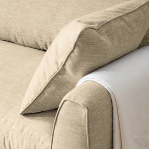 Sofa Mailín (3-Sitzer) Webstoff Creme