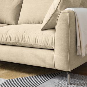 Sofa Mailín (3-Sitzer) Webstoff Creme