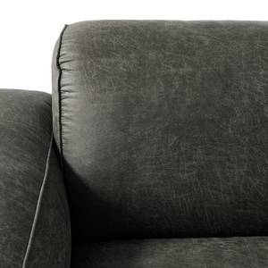 Bigsofa Manchester Antiklederlook Dunkelgrau