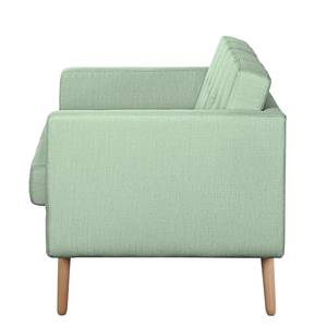 Sofa Croom I (2-Sitzer) Webstoff - Webstoff Polia: Mintgrau