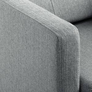 Sofa Croom I (2-Sitzer) Webstoff - Webstoff Polia: Platin