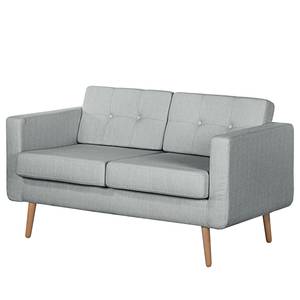 Sofa Croom I (2-Sitzer) Webstoff - Webstoff Polia: Platin