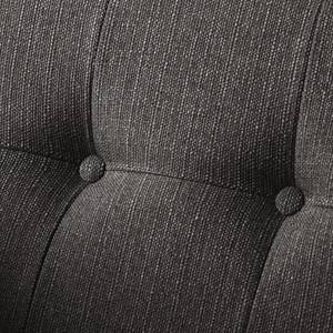 Fauteuil Croom Tissu - Tissu Polia: Gris foncé - Sans repose-pieds