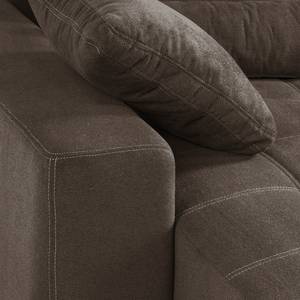 Ecksofa Galilea Microfaser Bobil: Braungrau