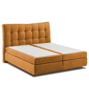 Lit boxspring Maum II Tissu - Safran