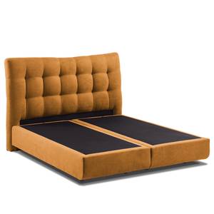 Lit boxspring Maum II Tissu - Safran