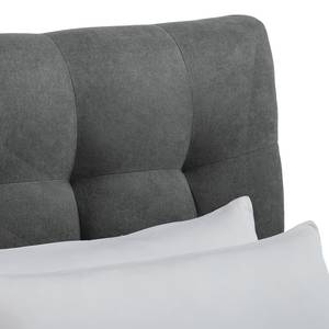 Boxspringbett Maum II Webstoff - Grau