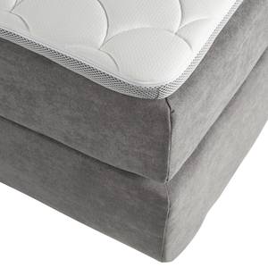 Boxspringbett Maum I Microfaser - Platin