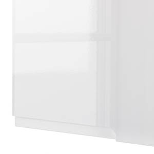 Armoire suspendue Larado Blanc brillant / Blanc