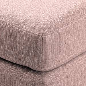 Ecksofa Croom Webstoff Polia: Mauve - Longchair davorstehend links - Ohne Hocker