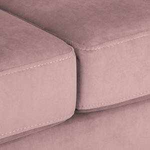 Ecksofa Croom Samt Krysia: Mauve - Longchair davorstehend links - Ohne Hocker