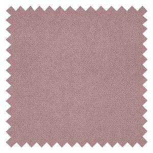 Hoekbank Croom fluweel - Velours Krysia: Mauve - Longchair vooraanzicht links - Zonder hocker