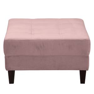 Polsterhocker Elnora Samt - Mauve