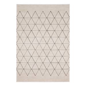 Hoogpolig tapijt Opus textielmix - Crème - 160 x 230 cm