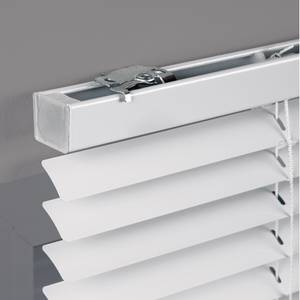 Jalousie Aluminium Weiß - 90x175 cm - Weiß - 90 x 175 cm