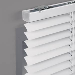 Jalousie Aluminium Weiß - 100x175 cm - Weiß - 100 x 175 cm
