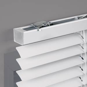 Jalousie Aluminium Weiß - 160x175 cm - Weiß - 160 x 175 cm