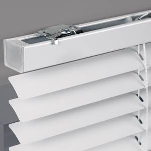 Jalousie Aluminium Weiß - 80x240 cm - Weiß - 80 x 240 cm