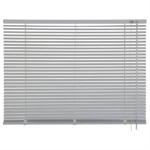 Store aluminium Aspect acier inoxydable - 90 x 130 cm - Argenté - 90 x 130 cm