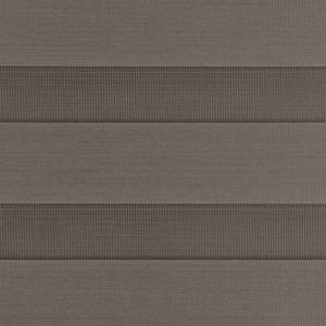 Klemmfix Doppelrollo Just Blickdicht Polyester - Braun - 60 x 160 cm
