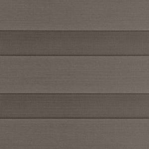 Klemmfix Doppelrollo Just Blickdicht Polyester - Braun - 80 x 160 cm