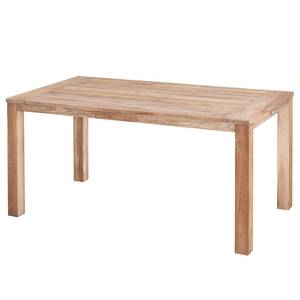 Esstisch Moretti Teak massiv - Grey Wash - 160 x 90 cm