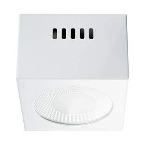 Illuminazione LED Babett da sovrastruttura - 1 luce Bianco Alluminio