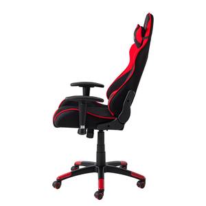 Gaming Chair mcRacing I Webstoff - Schwarz / Rot