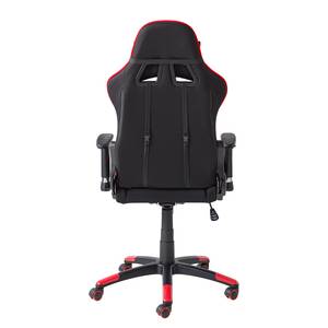 Fauteuil gamer mcRacing I Tissu - Noir / Rouge