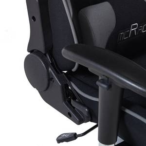 Fauteuil gamer mcRacing I Tissu - Noir / Gris