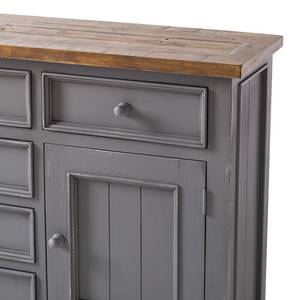 Sideboard Balignton I Kiefer massiv - Grau