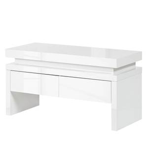 Banc entrée Emblaze II Blanc brillant