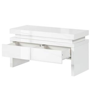 Banc entrée Emblaze II Blanc brillant