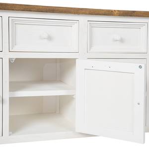 Dressoir Balignton II massief grenenhout - Wit