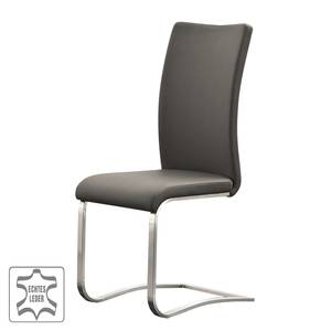 Chaises Marco Cuir véritable - Lot de 2